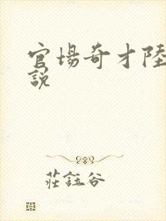 官场奇才陆羽小说