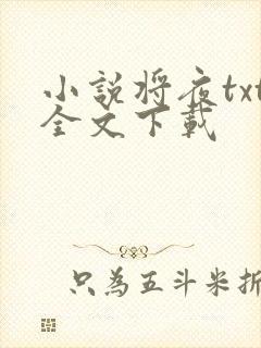 小说将夜txt全文下载