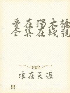 爱在独木桥韩剧全集在线观看