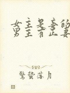 女主是妾的虐文男主有正妻