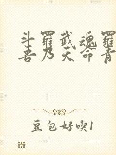斗罗武魂罗三炮吾乃天命青龙封面