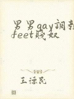 男男gay调教feet贱奴