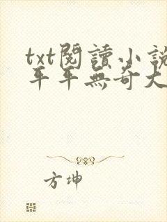txt阅读小说平平无奇大师兄