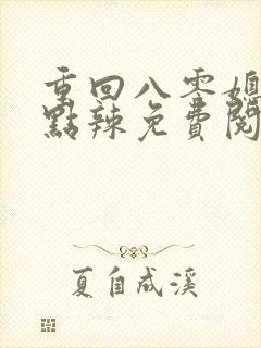 重回八零媳妇有点辣免费阅读封面