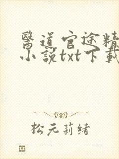 医道官途精校版小说txt下载