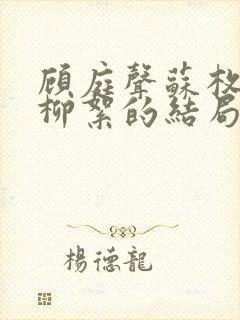 顾庭声苏枚清秦柳絮的结局封面