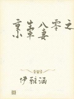 重生八零之全能小军妻