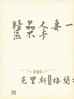 精品人妻一区二区不卡