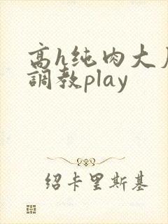 高h纯肉大尺度调教play封面