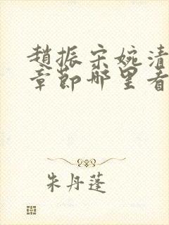 赵振宋婉清最新章节哪里看