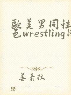 欧美男同性恋黄色wrestling网站封面