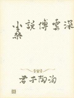 小说傅云深乔若桑封面
