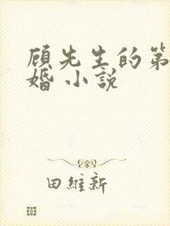 顾先生的第一宠婚 小说