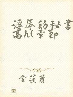 淫辱的秘书调教高h(章节