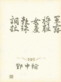 调教女将军走绳拉珠羞耻露出系统封面