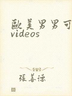 欧美男男可播放videos