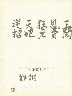 逆天狂凤王爷接招吧免费阅读全文封面