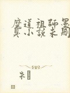 魔道祖师墨香铜臭小说未删版txt