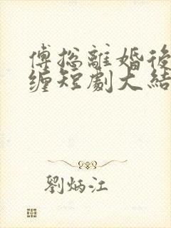 傅总离婚后别纠缠短剧大结局