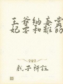 王爷纳妾当天王妃要和离的小说