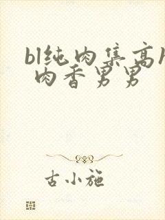 bl纯肉集高h 肉香男男