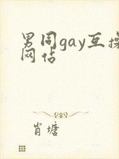 男同gay互操网站