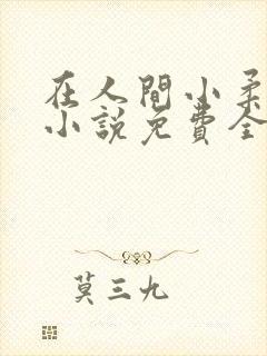 在人间小柔养父小说免费全文阅读封面