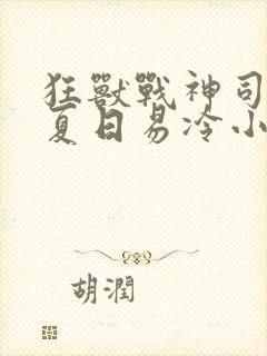狂兽战神司空靖夏日易冷小说封面
