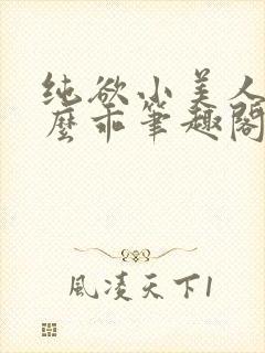 纯欲小美人他那么乖笔趣阁