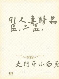 91人妻精品一区,二区,
