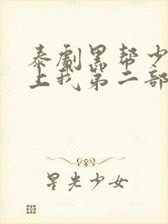 泰剧黑帮少爷爱上我第二部封面
