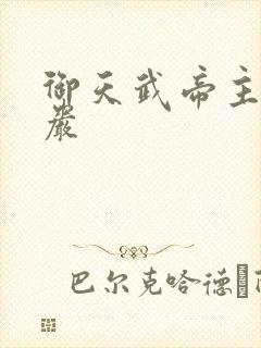 御天武帝主角楚岩