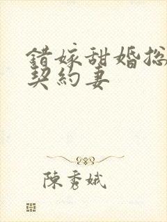 错嫁甜婚总裁的契约妻
