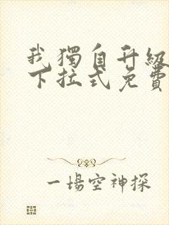 我独自升级漫画下拉式免费全集封面