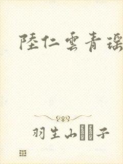 陆仁云青瑶最新封面