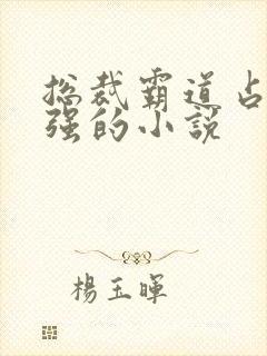 总裁霸道占有欲强的小说