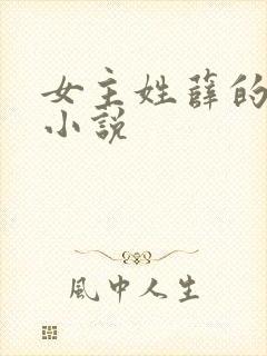 女主姓薛的现代小说