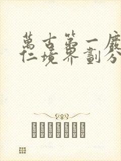 万古第一废材陆仁境界划分