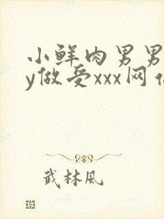 小鲜肉男男gay做受xxx网站