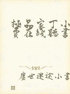 极品家丁小说免费在线听书