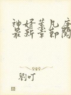 神婿叶凡唐若雪最新章节阅读