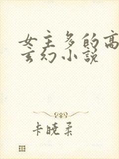 女主多的高质量玄幻小说封面
