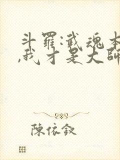 斗罗:武魂本体,我才是大师
