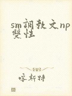 sm调教文np双性