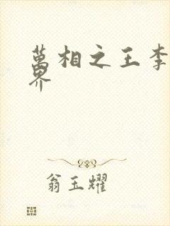 万相之王李洛境界封面