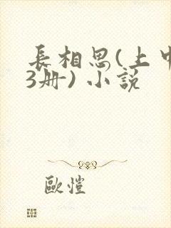 长相思(上中下3册) 小说