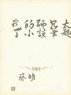 我的师兄太稳健了小说笔趣阁