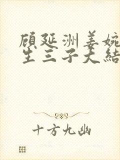 顾延洲姜婉未婚生三子大结局
