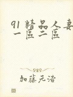 91 精品人妻一区二区