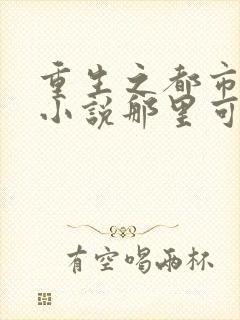 重生之都市仙尊小说那里可以看